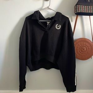 XXLCropped Pink Victoria’s Secret Fleece